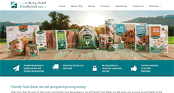 Desktop Screenshot of friendlyfoodqatar.com